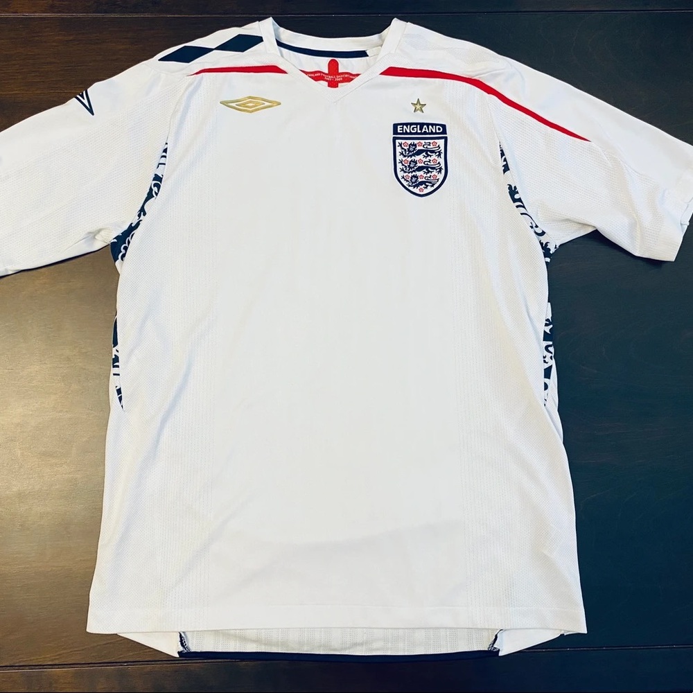 England Football Shirt by Umbro